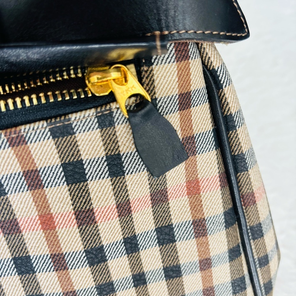 Daks Black and Multcolor Checkered Women's Bag 14” X 10” X 4” - Picture 6 of 16